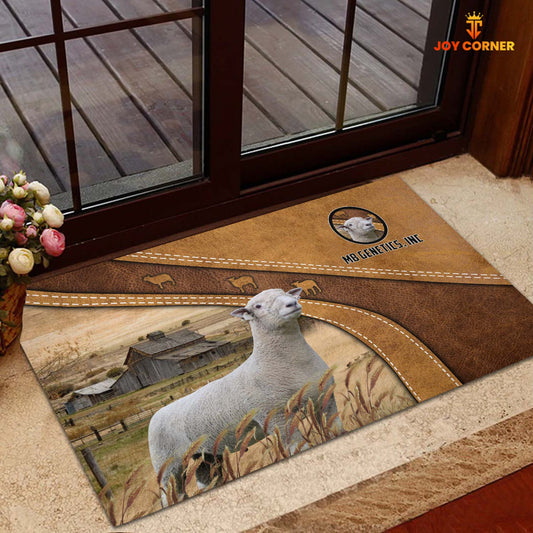 Uni Southdown Ram For Customer- Welcome  Doormat