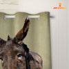 Uni Donkey Hello Sweet Cheeks 3D Shower Curtain