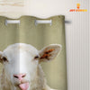 Uni Goat Hello Sweet Cheeks 3D Shower Curtain