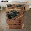 Uni Custom Name Dexter On Farm Bedding Set