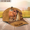 Uni Personalized Name Santa Gertrudis Cattle Cap