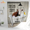 Uni Hereford I Don't Sing In The Shower 3D Shower Curtain