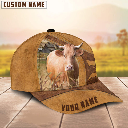 Uni Custom Name Gelbvieh Cattle Cap