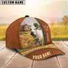 Uni Personalized Name Charolais Barn Farm Cap