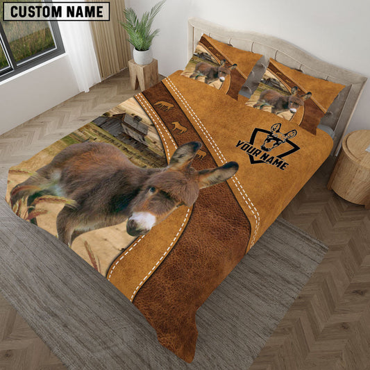 Uni Custom Name Miniature Donkey Bedding set