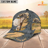 Uni Murray Grey Customized Name Cap