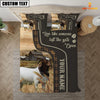 Uni Boer Goat Like Someone Left The Gate Open Customized Name 3D Bedding Set