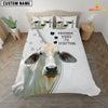 Uni Brahman Cattle Kisses Fix Everything Custom Name Bedding Set