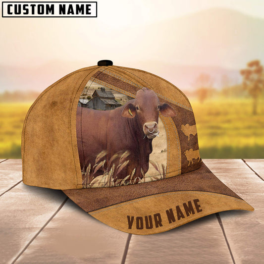 Uni Brahmousin Custom Name Retro Cap