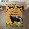 Uni Belted Galloway Stay Humble And Kind Bedding Set