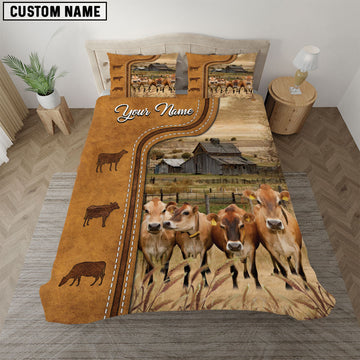 Uni Jersey On The Farm Personalized Name Bedding Set