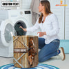 Uni Horse Barn Custom Name Laundry Basket