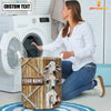 Uni Brahman Barn Custom Name Laundry Basket