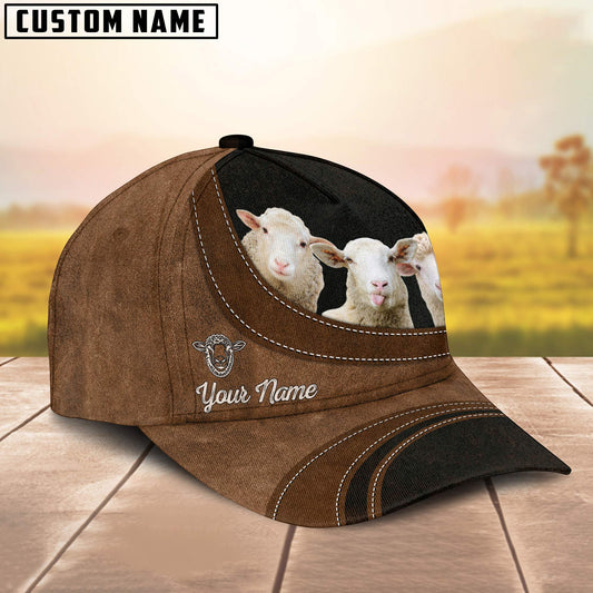 Uni Sheep Happiness Customized Name Cap
