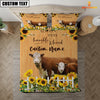 Uni Hereford Stay Humble And Kind Custom Name Bedding Set