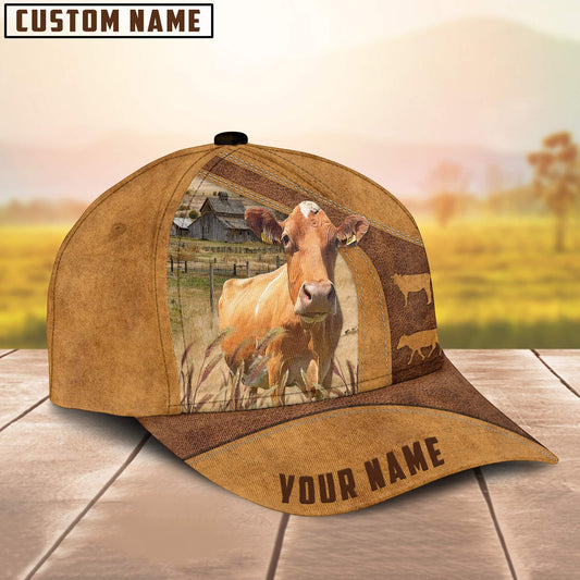 Uni Custom Name Guernsey Cattle Cap