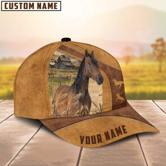 Uni Custom Name Horse Cap