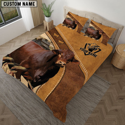 Uni Custom Name Beefmaster Bedding set