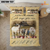 Uni Charolais No Horn God Says You Are Custom Name Bedding Set