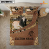 Uni Custom Name Brahman On Farm Bedding Set