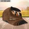 Uni Texas Longhorn Farming Life Customized Name Cap