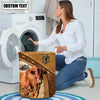 Uni Santa Gertrudis Cattle Brown Custom Name Basket