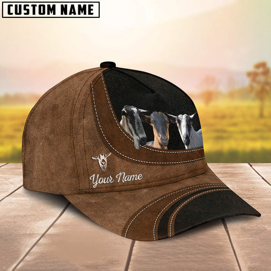Uni Alpine Goat Happiness Customized Name Cap