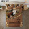 Uni Custom Name Hereford On Farm Bedding Set