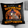 Uni Happy Halloween Brahman Buckle Up Butter Cup Pillow Case
