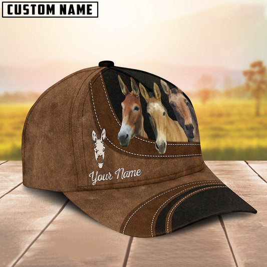 Uni Mule Happiness Customized Name Cap