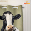 Uni Holstein Hello Sweet Cheeks 3D Shower Curtain