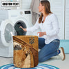Uni Limousin Cattle Brown Custom Name Basket