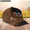 Uni Red Tractor Happiness Customized Name Cap
