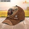 Uni Custom Name Beefmaster Leather Pattern Classic Cap