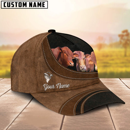 Uni Beefmaster Happiness Customized Name Cap