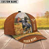 Uni Personalized Name Holstein Barn Farm Cap