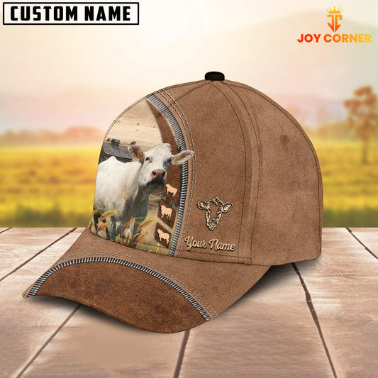 Uni Charolais Farming Land Customized Name Cap