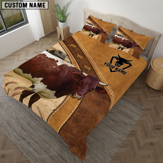 Uni Custom Name Pinzgauer Cattle Bedding set