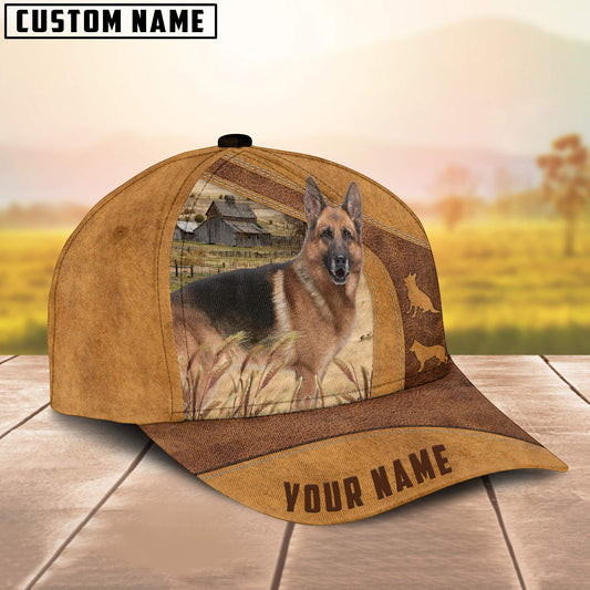 Uni Custom Name German Shepherd Cap