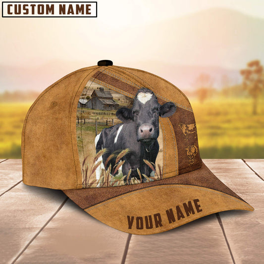 Uni Custom Name Holstein Cattle Cap