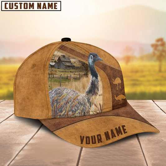 Uni Personalized Name Emu Cap