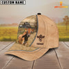 Uni Jersey Farming Light Brown Customized Name Cap