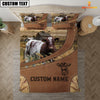 Uni Custom Name Shorthorn On Farm Bedding Set