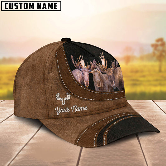 Uni Moose Happiness Customized Name Cap