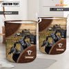 Uni Black Angus Custom Name Laundry Basket