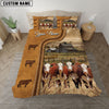 Uni Hereford On The Farm Personalized Name Bedding Set