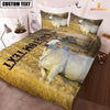 Uni Personalized Name Brahman Cattle On The Farm 3D Bedding Set