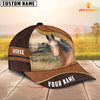 Uni Horse Happy Face Customized Name Cap