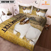 Uni Personalized Name Boer Cattle On The Farm 3D Bedding Set