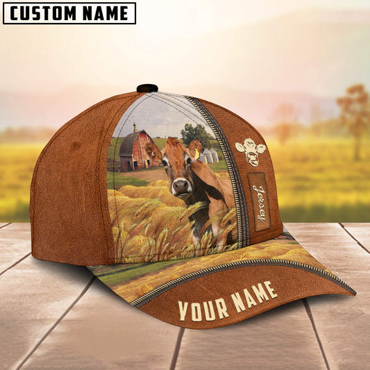 Uni Personalized Name Jersey Barn Farm Cap